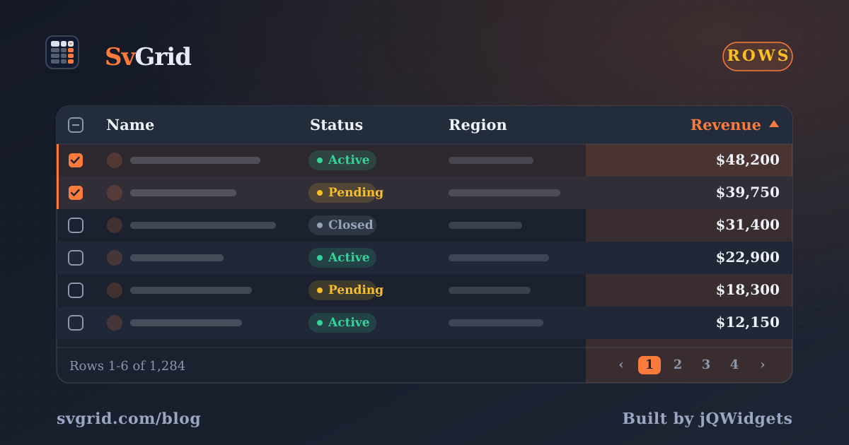 A Density (Row-Height) Toggle for SvGrid - SvGrid blog illustration