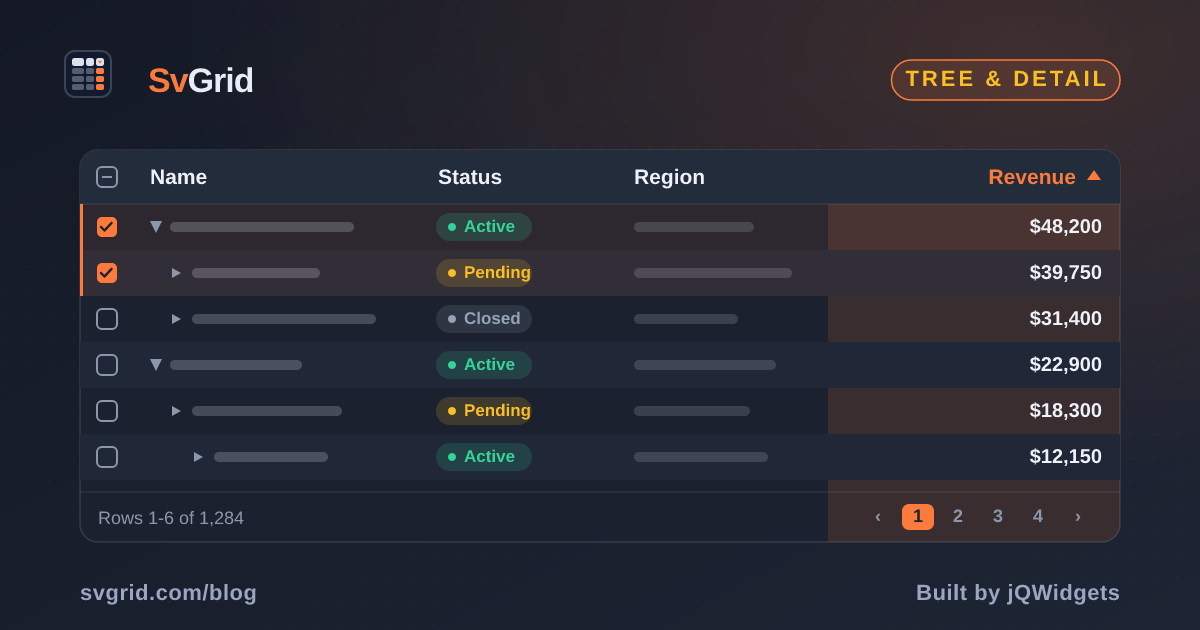 Building an Order Management Dashboard in Svelte - SvGrid blog illustration