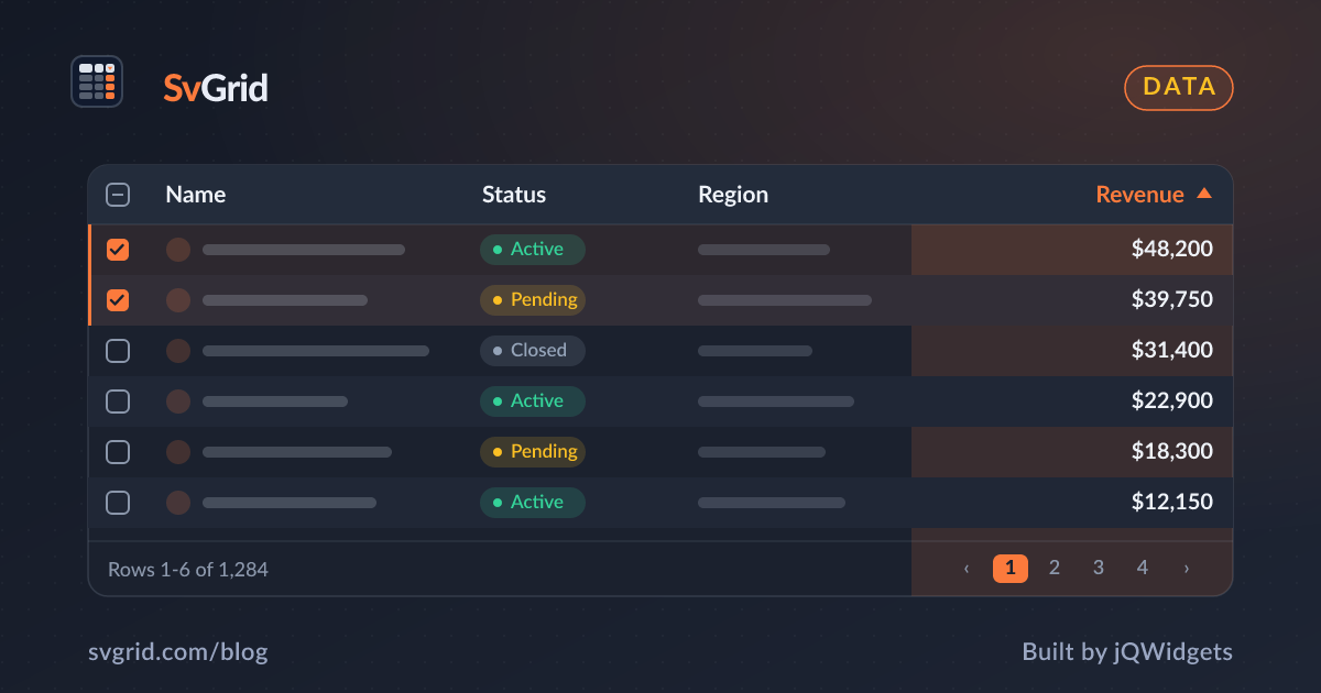 Sync Grid State to the URL in Svelte - SvGrid blog illustration